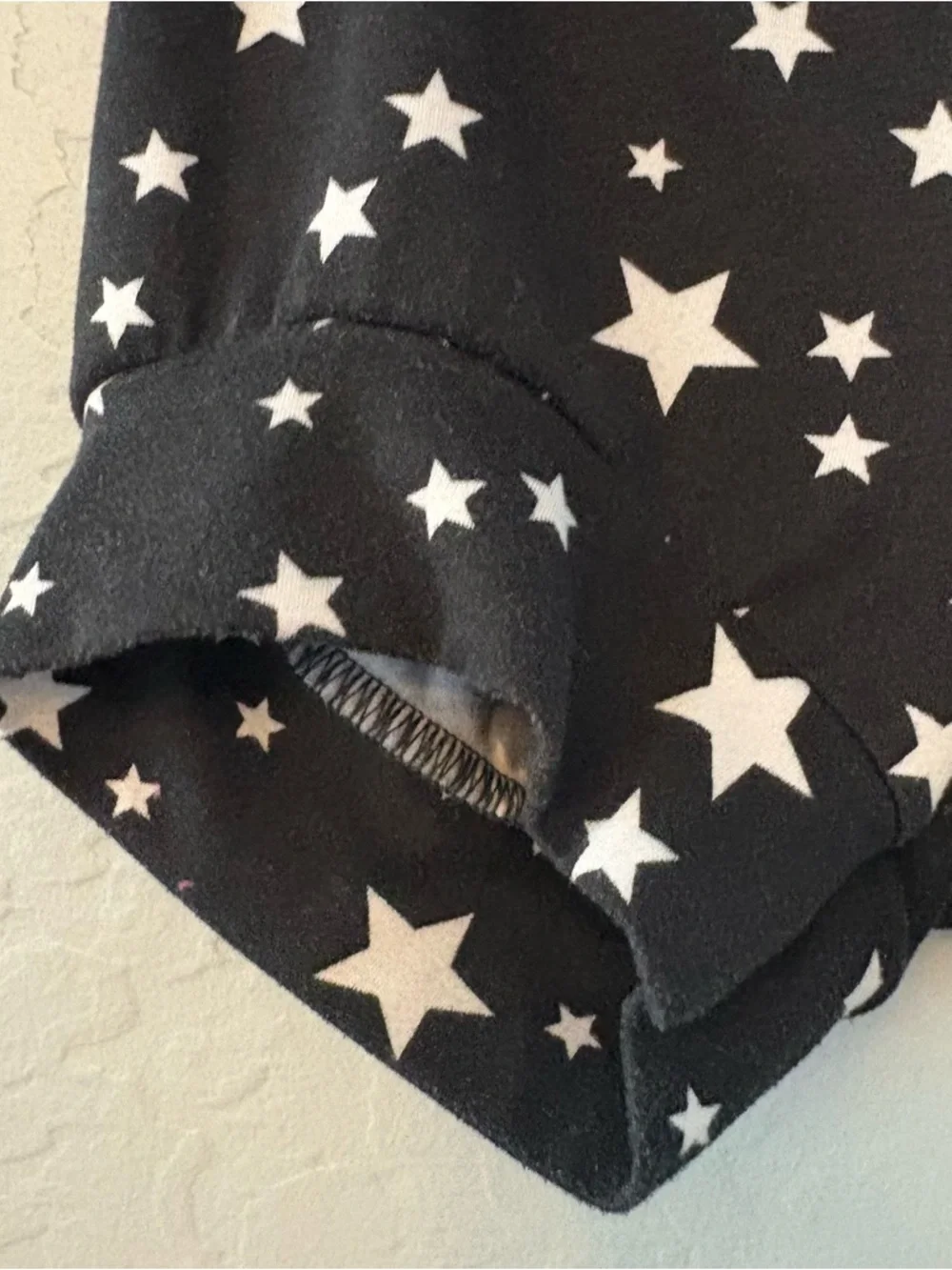 Willa B black and white star print racerback dance gymnastics outfit size 2/3